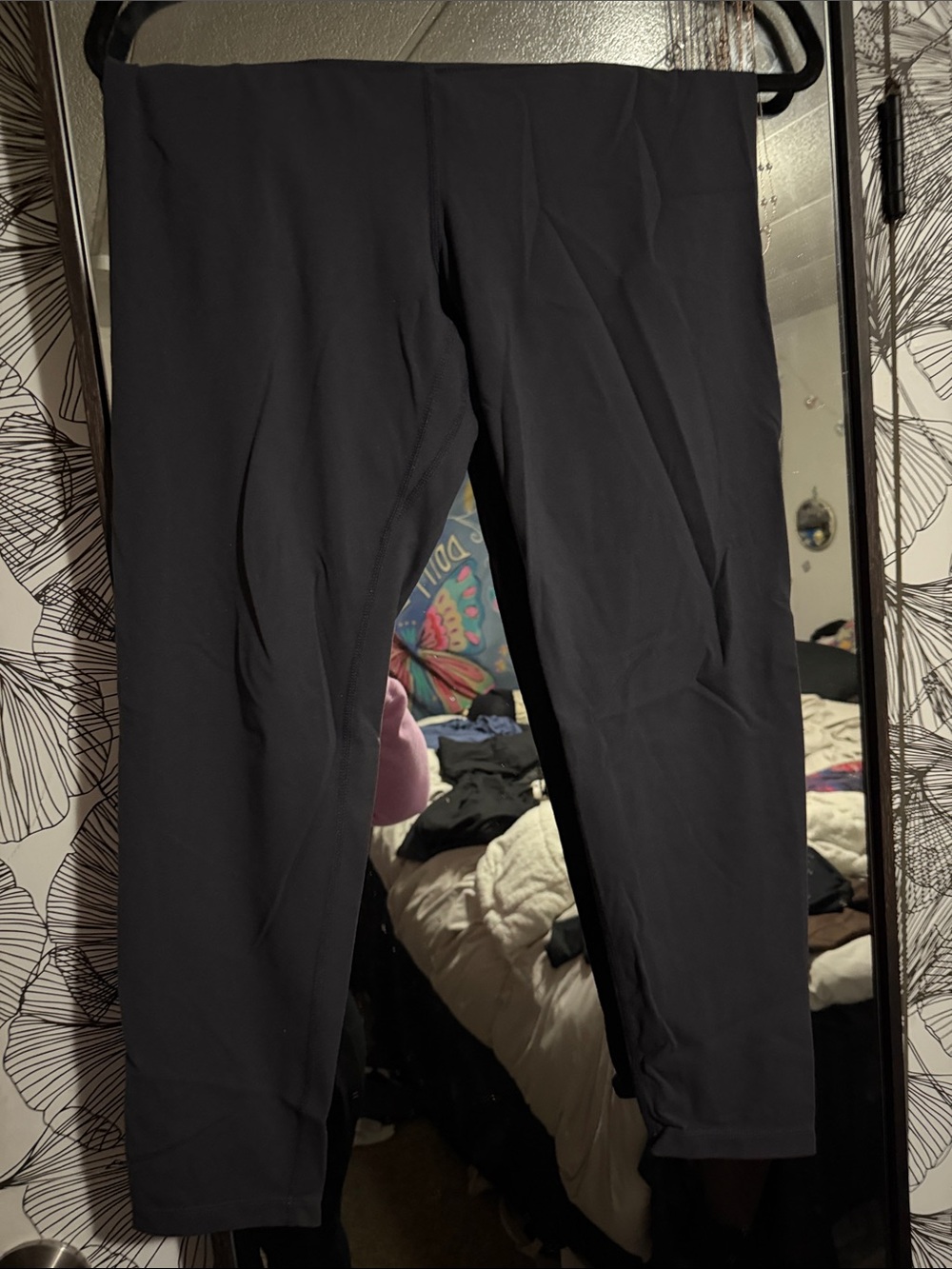 Women's Black High-Rise Leggings
